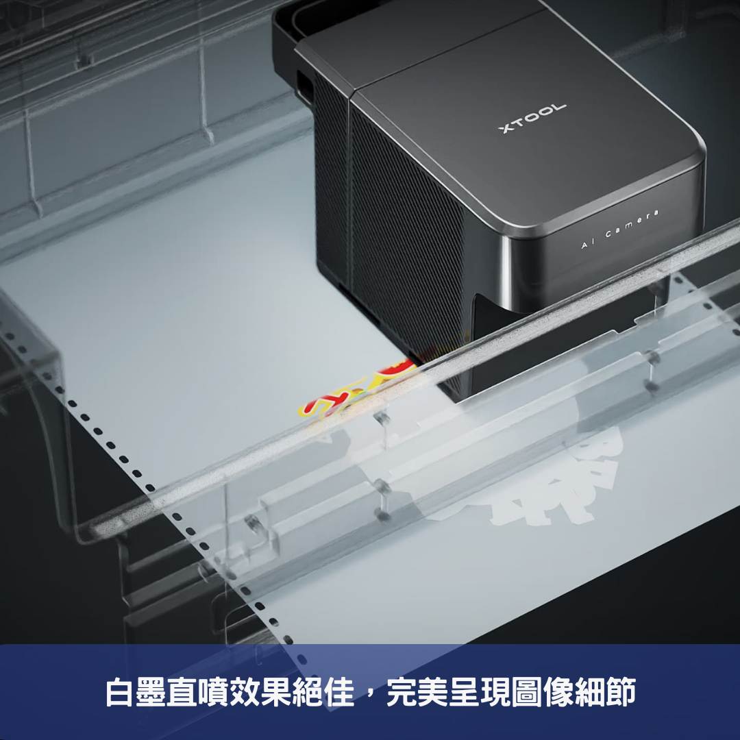 白墨直噴效果絕佳,完美呈現圖像細節