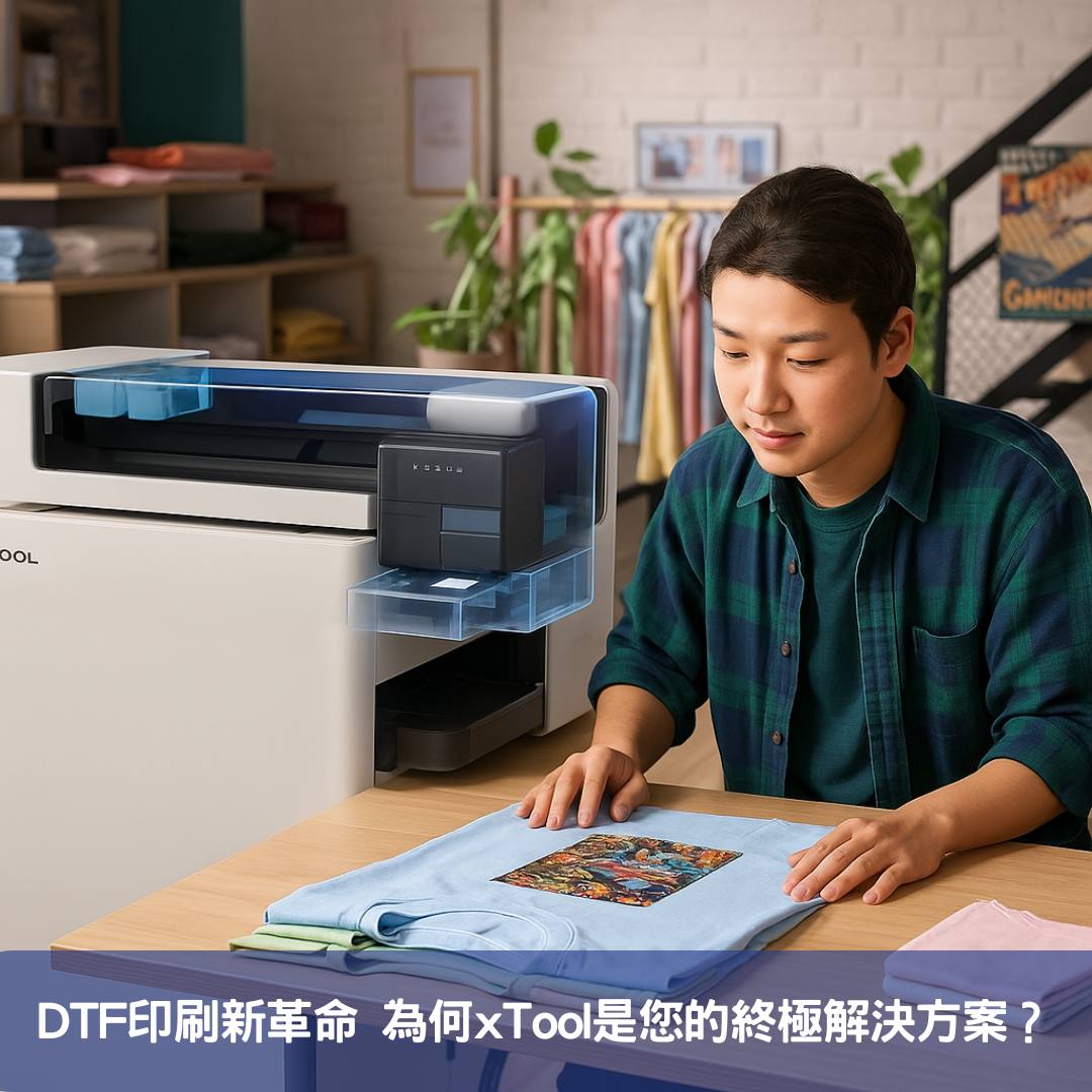 DTF 印刷新革命：為何 xTool 是您的終極解決方案？