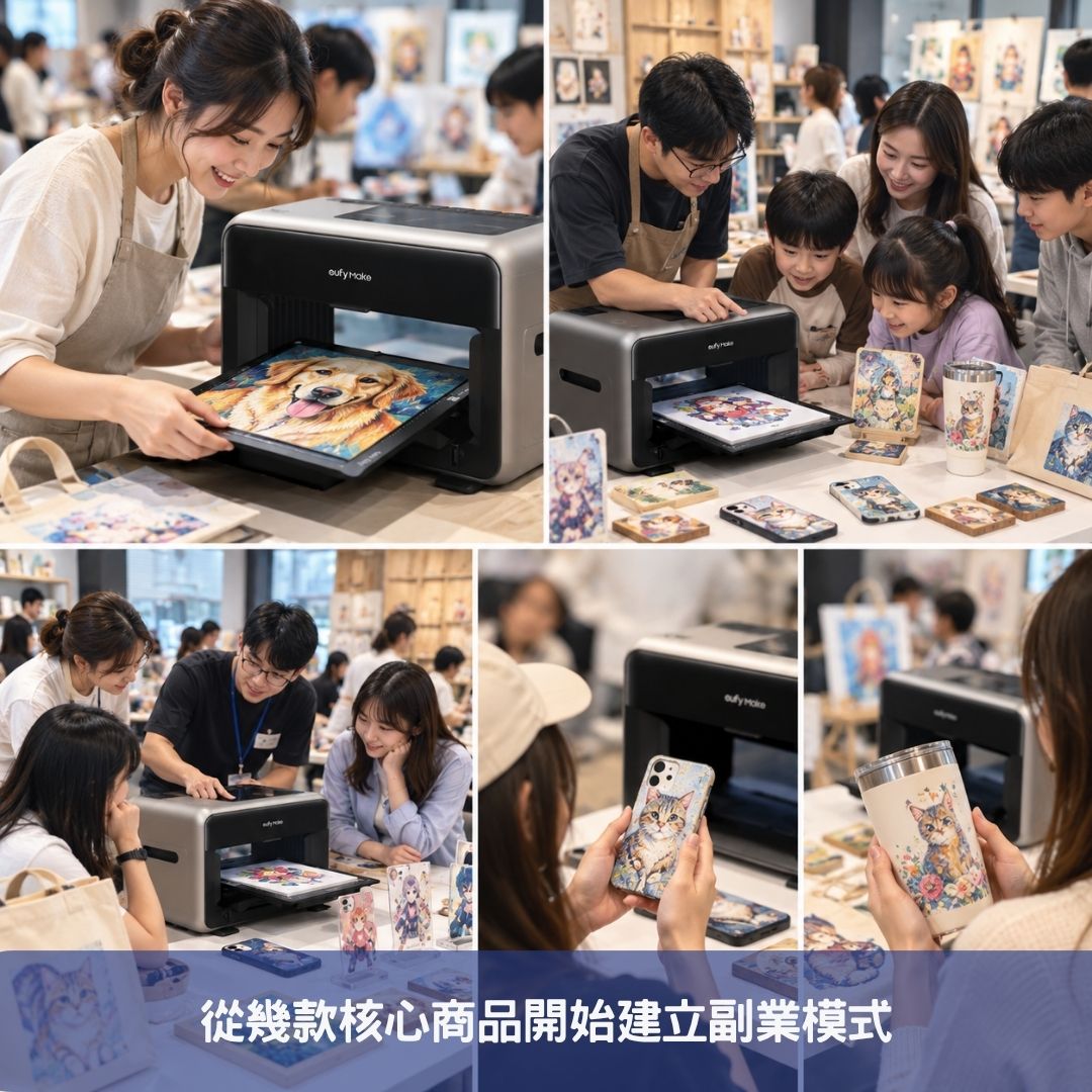 從幾款核心商品開始建立副業模式