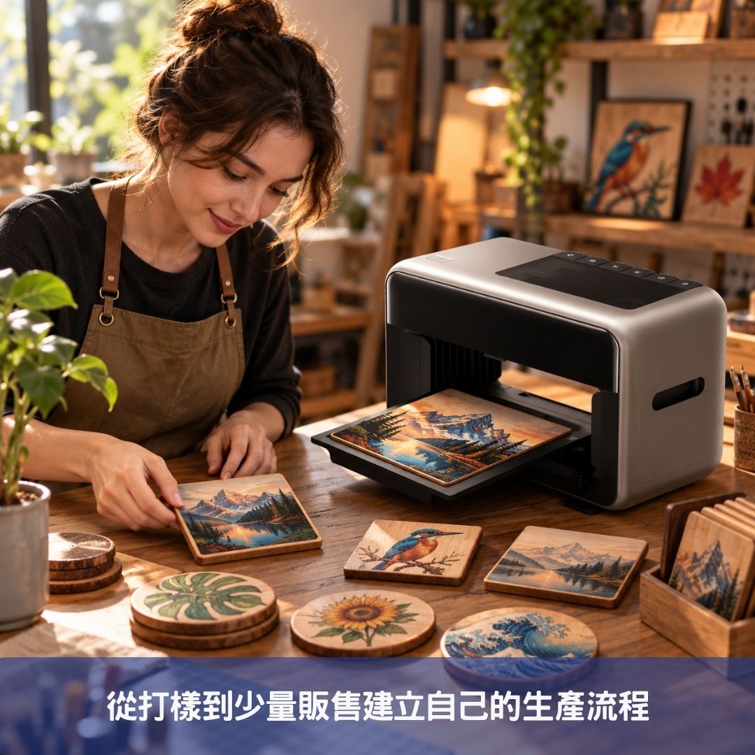 從打樣到少量販售建立自己的生產流程